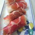 ろんびえん's cooksnap of when they made 長いもの生ハムまき.