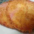こずチャン's cooksnap of when they made ミラノ風ハムカツ.