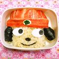シャンプーハット's cooksnap of when they made キャラ弁☆パラッパ.