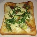 ミロ9607's cooksnap of when they made Wでカルシウム補給に♡煮干し粉トースト♪.