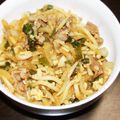 タワ師's cooksnap of when they made パスタや焼きそばを速攻ソースに絡める裏技.