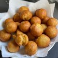 クックSLNF9Y☆'s cooksnap of when they made ＨＭでさつまいもハニードーナツ.