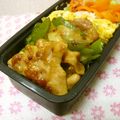 そらてんママ's cooksnap of when they made 食欲↑♪お弁当♪ぷりぷり鶏肉のカレー炒め.