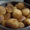 kawa先's cooksnap of when they made ノンオイル♪　レンジで簡単シュークリーム.