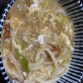 maaa。's cooksnap of when they made 風邪の時はコレ！簡単ふわふわ卵とじうどん.
