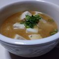 ちくわ君's cooksnap of when they made ☆木綿豆腐の味噌汁☆.