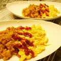 RickyW's cooksnap of when they made ふわふわ❤卵のオムライス（お弁当編あり）.