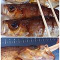 ひっこ's cooksnap of when they made メバル(はちめ)の煮付けに内臓スッポン.