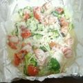うさこ。。's cooksnap of when they made 鮭のバジル包み焼き.