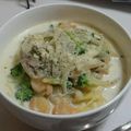 ricomimi's cooksnap of when they made 鍋1つ☆海老きのこのクリームパスタ.