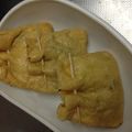 聞き耳's cooksnap of when they made サクサク♪納豆チーズのお揚げサンド.