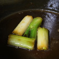 あきあんづ's cooksnap of when they made 煮魚の残り汁でネｷﾞ煮♪.