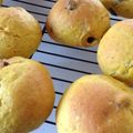 ちょびすけlove's cooksnap of when they made 全粒粉入りかぼちゃレーズンパン（HB)♪.