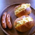 jimny332's cooksnap of when they made 白だし タマゴサンド.