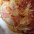 真っ黒子猫の小梅さん's cooksnap of when they made 余ったお餅で簡単☆もちピザ.