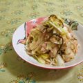 赤い電話's cooksnap of when they made 簡単☆塩昆布と鮭で旨味ぎっしり白菜サラダ.