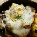 みのりっくす's cooksnap of when they made 糖質オフ！ふわふわ厚揚げきのこチーズのせ.