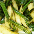 ねびと's cooksnap of when they made かまぼことほうれん草の炒め物.