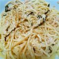 えいぱる's cooksnap of when they made 塩昆布ツナマヨパスタ.