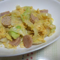 ちずぴよ's cooksnap of when they made ソーセージとキャベツの卵炒め中華風.