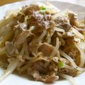 そのやん's cooksnap of when they made 給料日前！もやし炒め鶏ガラだけで♪.