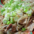 ひめにゃｎ's cooksnap of when they made 給料日前！もやし炒め鶏ガラだけで♪.