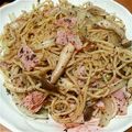 とまりよ's cooksnap of when they made 簡単ゆかりパスタ.
