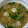 takamone's cooksnap of when they made お餅入り七草粥(ルクルーゼ)〜覚書〜.