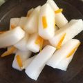musakosu's cooksnap of when they made ゆず大根の漬物は寒い季節にぴったり♡.