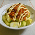 nasubeam's cooksnap of when they made 超簡単！長芋とアボカドのキムチマヨ和え.