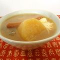ローズレース's cooksnap of when they made 残ったおでんｄｅカレーうどん♪.