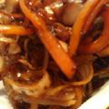 アリタ's cooksnap of when they made カブの皮と葉のキンピラ.