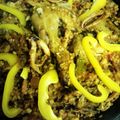 キイロイカゴ's cooksnap of when they made 子供も大好き！味付け塩だけ鶏肉のパエリア.