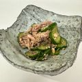 坊主＊'s cooksnap of when they made さば缶と胡瓜のポン酢和え.