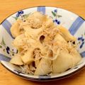 小林えりぽ's cooksnap of when they made シャキシャキれんこんの梅肉和え.
