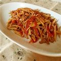 ひな＊まなMAMA's cooksnap of when they made 豚肉でチンジャオロース風.