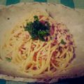 hawin's cooksnap of when they made 混ぜるだけ！梅ツナマヨパスタ.