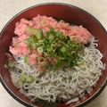 クック81NK9U☆'s cooksnap of when they made 超簡単★ネギトロ&しらす丼.