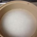 くまくまっし's cooksnap of when they made お母さんに教わったお粥♪.