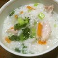 さるちゃん's cooksnap of when they made ☆鶏ガラスープで作る七草粥☆.