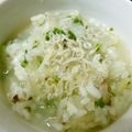 もさな's cooksnap of when they made 七草粥風☆根菜の葉お粥.