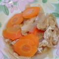 あぁるちゃん's cooksnap of when they made 油揚げとたまねぎとにんじんの甘煮.
