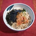 クレイプメートル's cooksnap of when they made つるウマ♪ さっぱり梅の納豆そば☆.