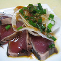 きゅうりのぬかづけ's cooksnap of when they made かつおのたたきと新玉ねぎのサラダ.