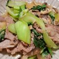ヨシヨッシー's cooksnap of when they made チンゲン菜の炒め.