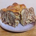 ないんﾁｬﾝ's cooksnap of when they made ＊マーブルチョコのパン＊.