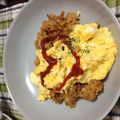 ususbuntu's cooksnap of when they made ふわとろ♪チーズオムライス.