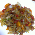 めろーんぱんな♡'s cooksnap of when they made ★絶品タレ★　野菜炒め　プルコギ風★.