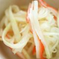 みーちゃんﾏﾐｰ's cooksnap of when they made 大根とカニカマのサラダ✿.