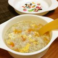 よしだまま's cooksnap of when they made しらすと人参の玉子がゆ〜離乳食後期〜.